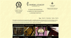 Desktop Screenshot of coopersantiquesilkley.co.uk